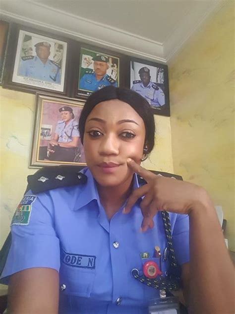 Young Female Officer Reveals Why She Joined The Nigerian Police Force