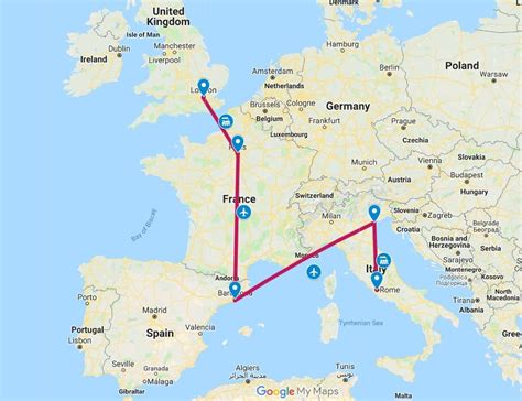2 Week Europe Backpacking Itinerary The Art Of Mike Mignola
