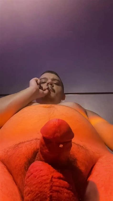 Pov Smoking And Stroking Small Cock Dripping Precum With Big Cumshot Xhamster