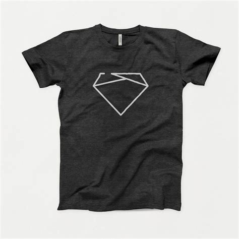 Diamond T Shirt Minimalist Shirt Diamond Tshirt Diamond Etsy In 2020