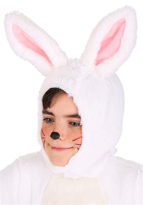 White Bunny Kids Costume