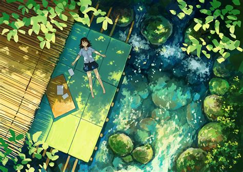 Aesthetic Background Anime 31 Green Anime Aesthetic Wallpaper