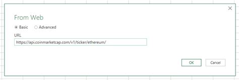 Excel Query Rest Api