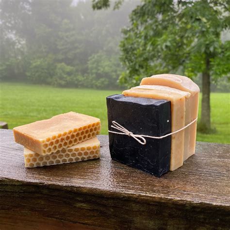 4 Pack Of All Natural Soap Etsy