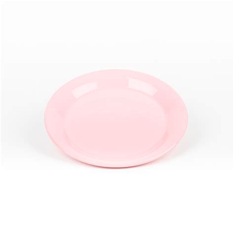 Assiette Plate Diam 26 Cm Cm Rose Nude En Céramique Amamou Ceramics