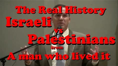 The Real History Between The Israelis And The Palestinians Youtube