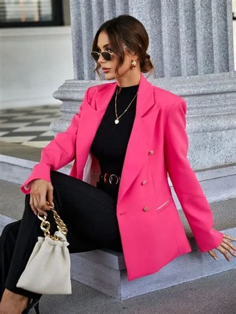 How To Wear A Pink Blazer In 2023 The Best Looks Pink Blazer