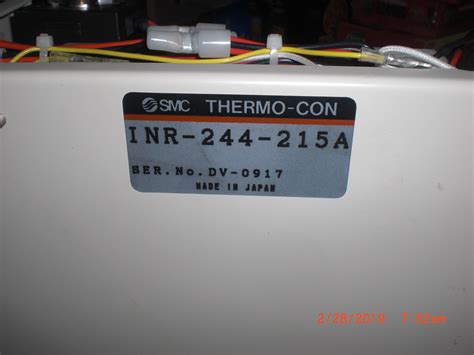 Inr 244 215a Smc Inr 244 215a Thermo Con For Tel Act 8