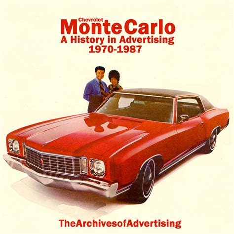 1970 1971 1972 1973 1974 1975 1976 1977 1987 Chevrolet Monte Carlo Ad