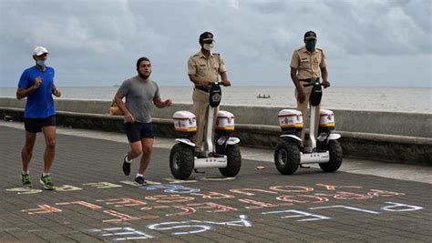 mumbai cops to now patrol marine drive on segway electric scooters ht auto