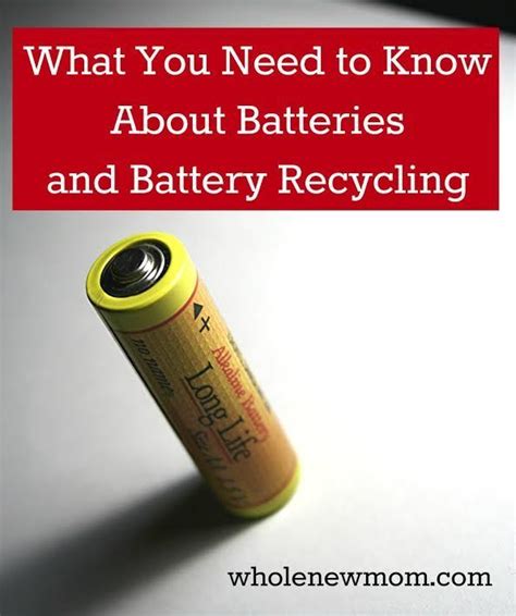 Free viewers are required for some of the attached documents. Batteries and Battery Recycling - What you NEED to Know ...