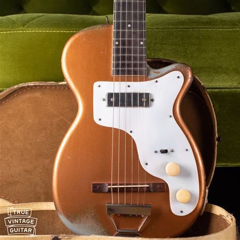 Vintage 1953 Harmony H44 Stratotone Electric Guitar True Vintage Guitar