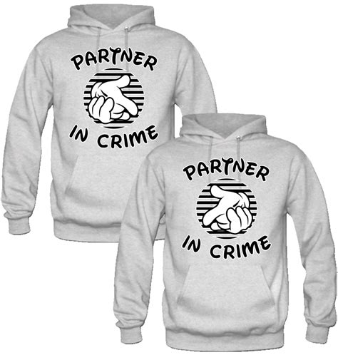 partners in crime couple Hoodies | Couples hoodies, Matching hoodies, Hoodies