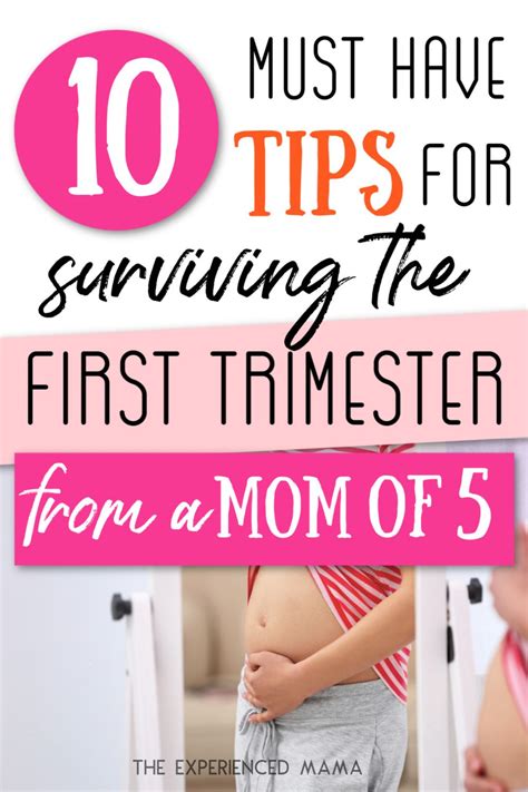 10 Must Have Tips For Surviving The First Trimester From A Mom Of 5