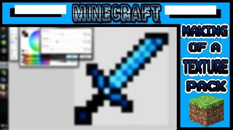 Minecraft Making Of A Texture Pack Diamond Sword