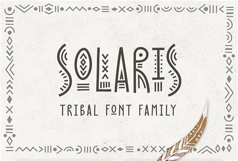 15 Tribal Fonts To Help You Go Back To The Beautiful Basics Hipfonts