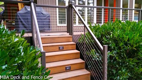 Stainless Steel Cable Railing System Or Not Mba Deck And Fence