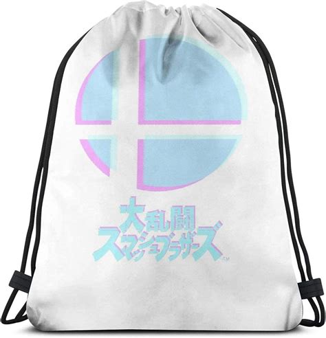 Smash Wave Sport Bag Gym Sack Drawstring Backpack Cinch