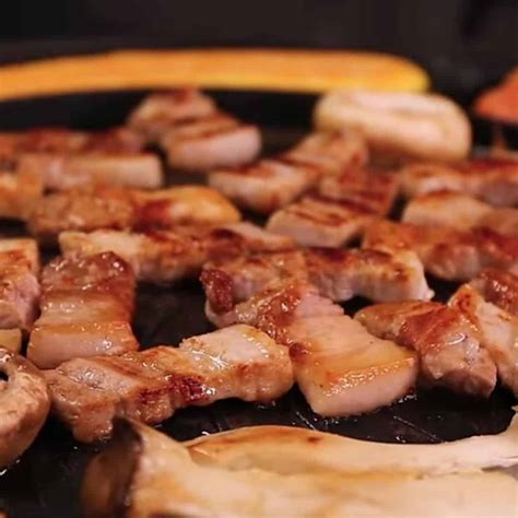Samgyeopsal Recipe Spicy And Non Spicy Korean Bbq Grilled Pork Belly