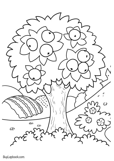 Download 273 Apple Tree Coloring Pages Png Pdf File