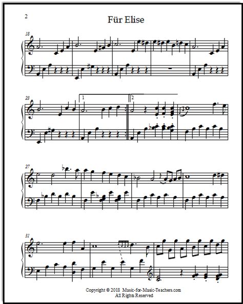 Here you can learn more about, print and play one of the most loved classical piano pieces of all times. Fur Elise with easy-to-read quarter notes, with all of the ...