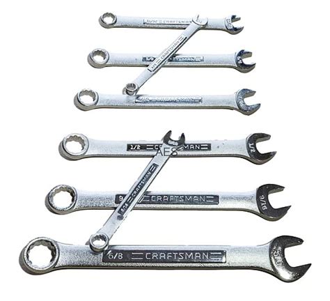 Craftsman 8pc Combination Spanner Set A F Aircraft Engineers Store Uk