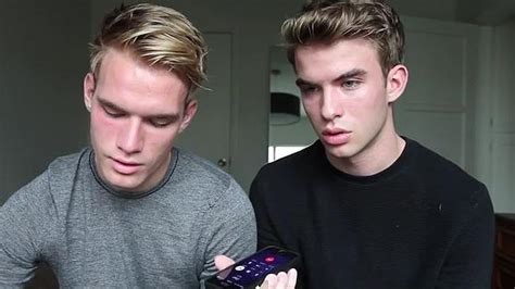 twins brothers aaron and austin rhodes share emotional video of them coming out to their father