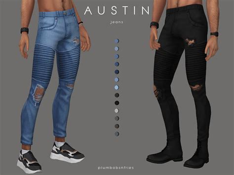 Maxis Match Sims 4 Cc Jeans Male
