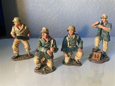 2005 King And Country German Soldiers Afrika Korps Ww2 Ebay