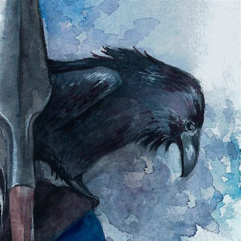 Druid Asatru Pagan Art Odin Heathen Wotan Art Print Watercolor Etsy