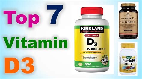Top 7 Best Vitamin D3 In India 2020 With Price Supports Bone Teeth