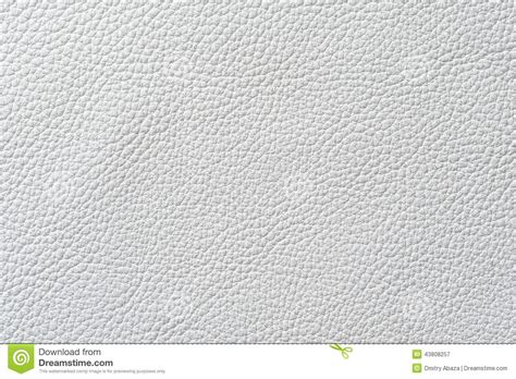 Closeup Of Seamless White Leather Texture Stock Image