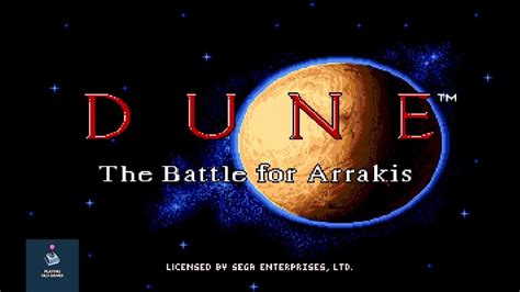 Dune 2 The Battle For Arrakis Sega Genesis Longplay Youtube