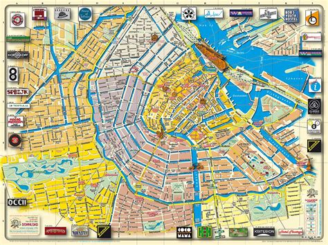 Map Of Amsterdam The Netherlands