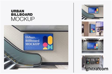 Subway Billboard Advertisement Scene Mockup D4m5g2l Gfxtra