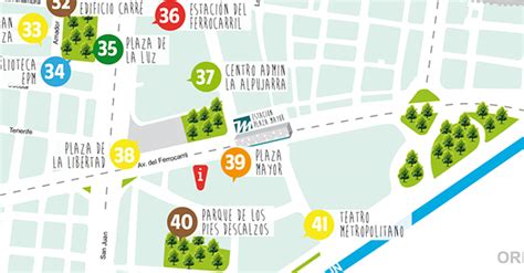 Mapa Turístico Del Centro De La Ciudad De Medellín On Behance
