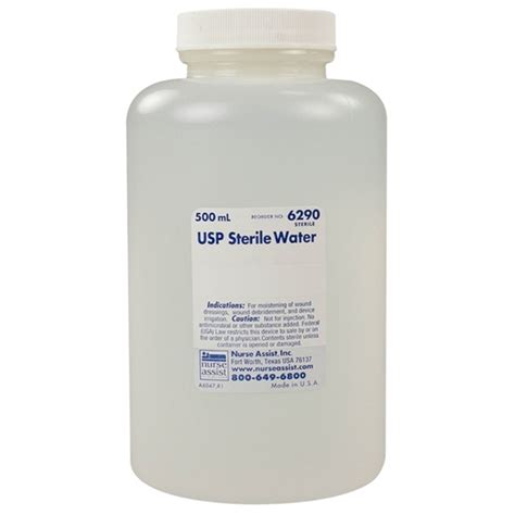 Sterile Water For Irrigation 1000ml Bottle Valuemed Professional Products