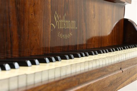 Victorian Antique 1860s Rosewood 7 Grand Piano Kirkman London 37744