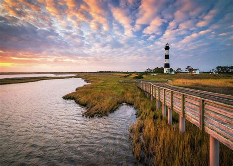 Bodie Island Lighthouse Outer Banks North Carolina Obx Nc Greeting Card