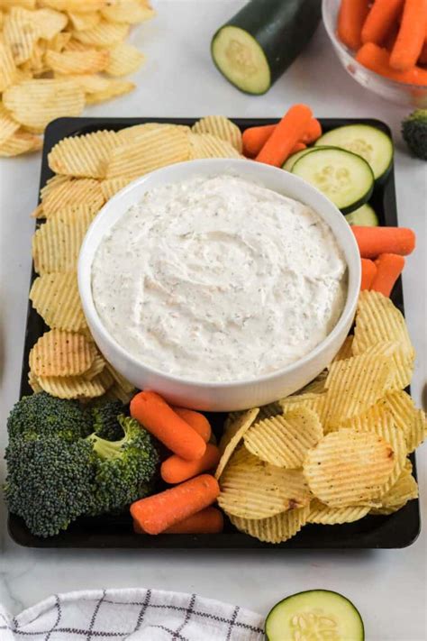 The Best Chip Dip Recipe Build Your Bite