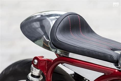 Triton Cafe Racer By Foundry Motorcycles Motorcyclesgear Cafe Racer Seat Cafe Racer Cafe