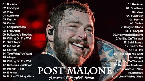 Post Malone Top Hits 2022 Best Songs Of Post Malone 2022 YouTube