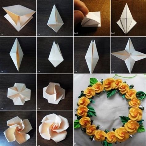 Origami Twisty Rose Tutorial Pictures Photos And Images For Facebook