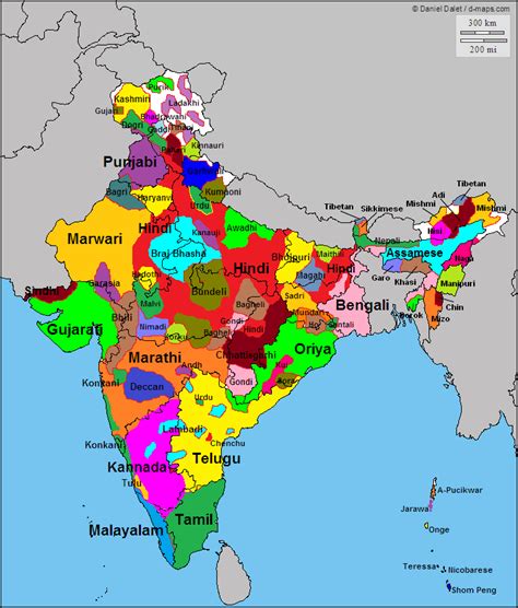 Languages Of India Language Map India Map Map