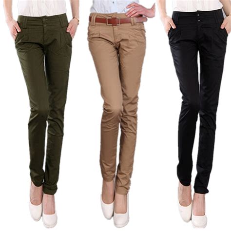 tall khaki pants for women pi pants