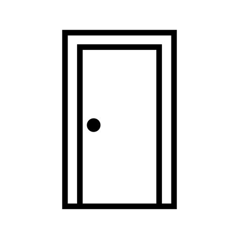 Door Icon Vector Art Icons And Graphics For Free Download