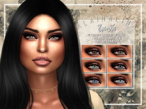 Eyes No5 At Alainalina Sims 4 Updates