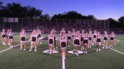 Highland Cheer Team Homecoming Routine Youtube