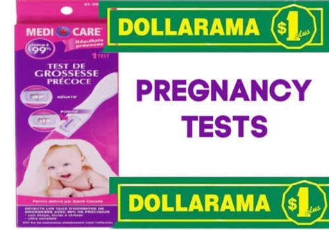 Pregnancy Test Dollarama Find Out If Your Pregnant For Less