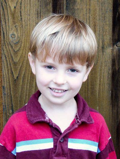 Boy's short haircut, straight fine hair | Boy haircuts ...